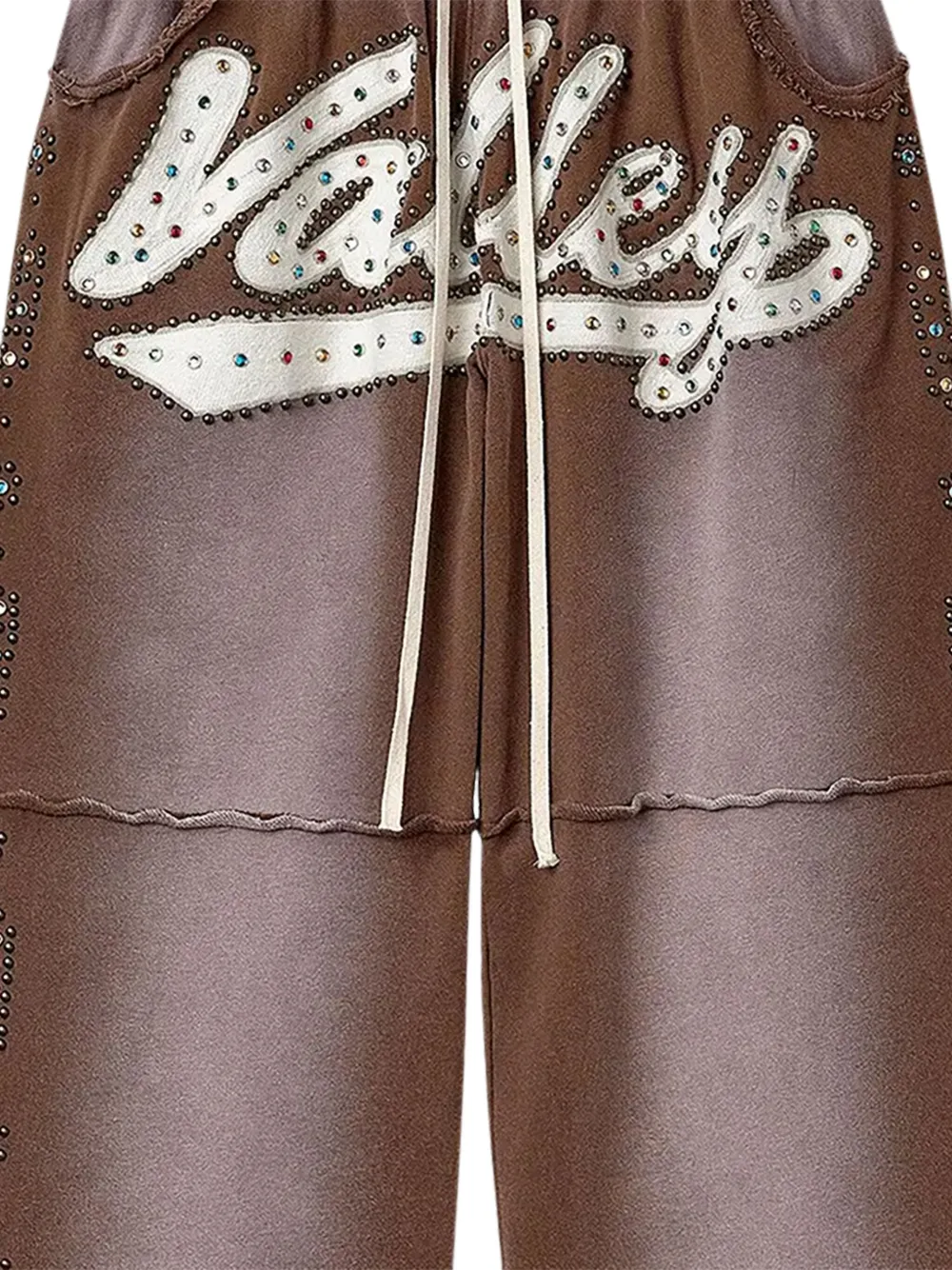 Vale jewelled track pants - Bruin