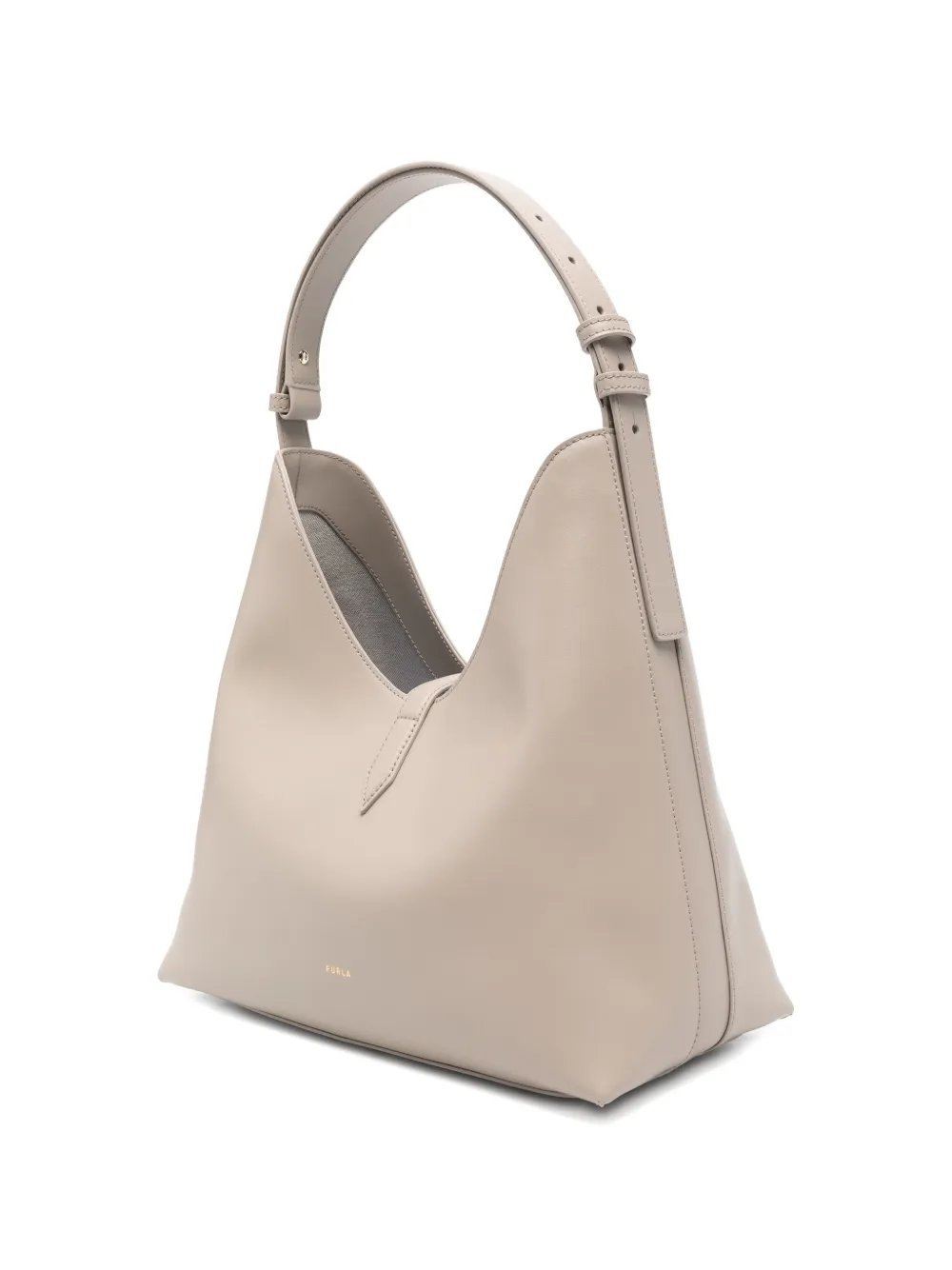 Furla M Goccia schoudertas Beige