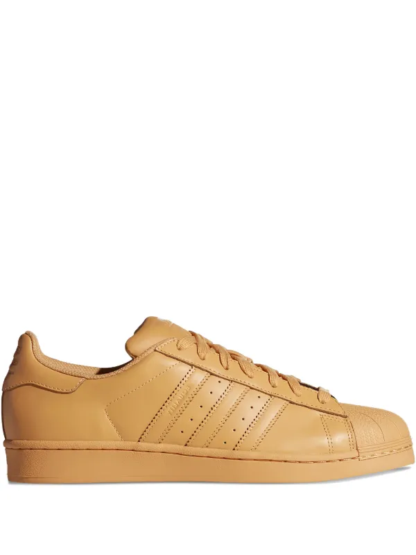 adidas Superstar Lace-Up Men Sneakers - Brown