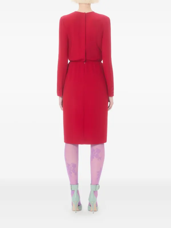 Valentino Garavani リボンディテール ドレス | レッド | FARFETCH JP