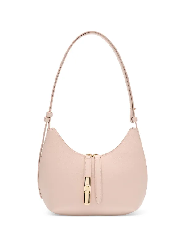 Furla Goccia レザー ショルダーバッグ S | ピンク | FARFETCH JP