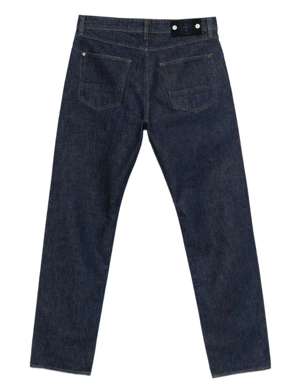 Stone Island star motif denim - VJ201 BLUE RINSE