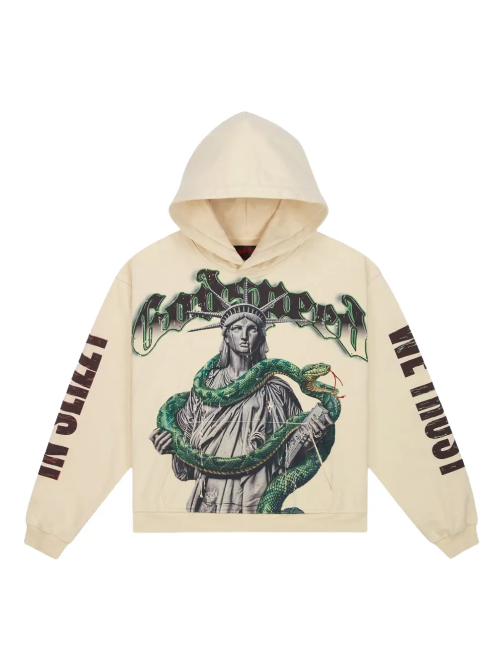GODSPEED Top 5 Slizzy VVS hoodie | Neutrals | Image 1