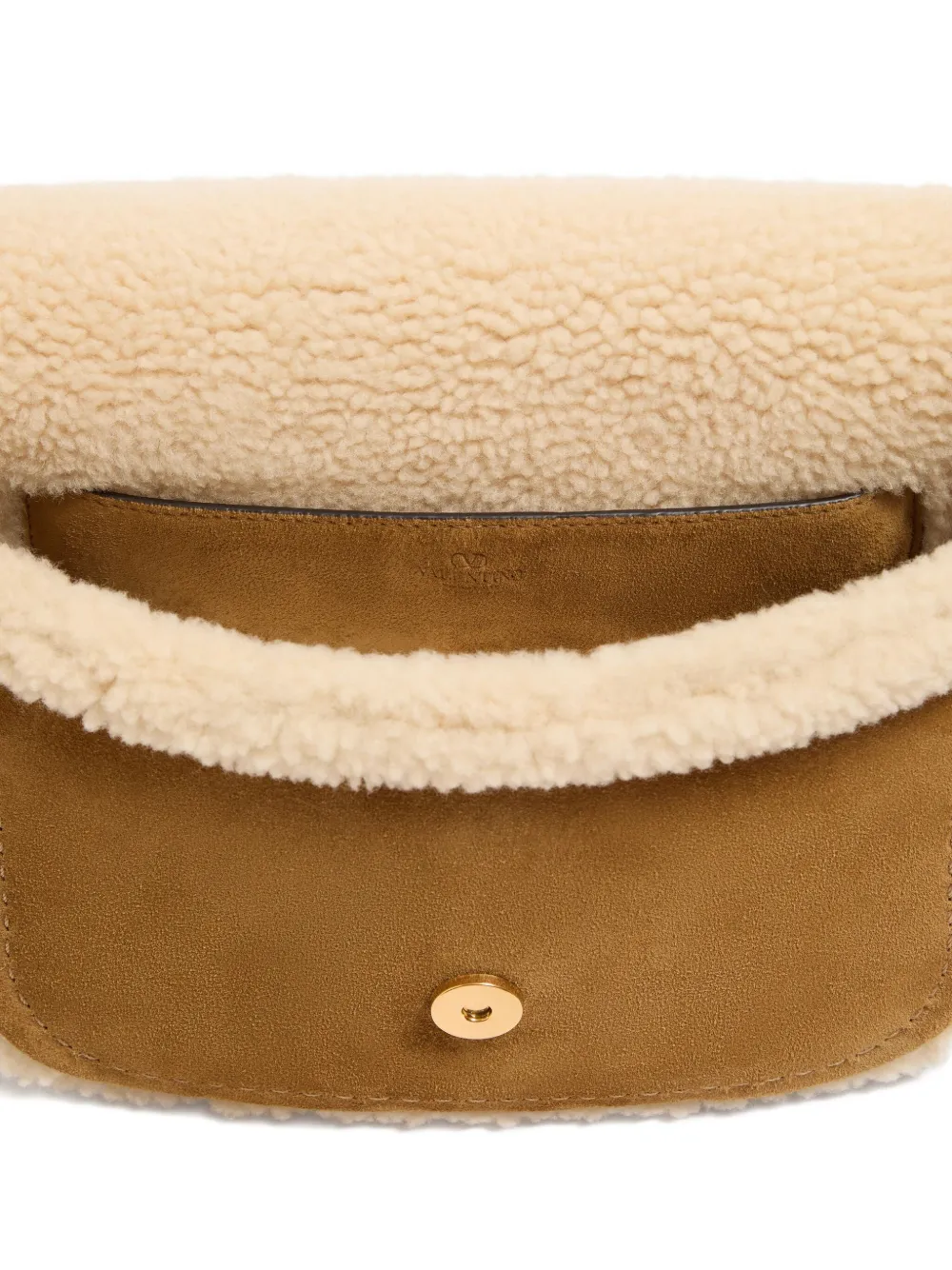 Valentino Garavani Alltime suède shopper Bruin