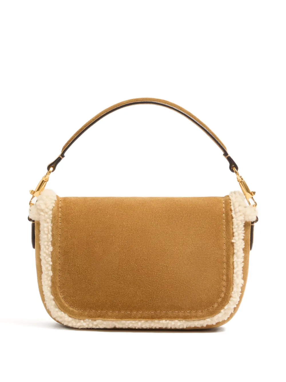 Valentino Garavani Alltime suède shopper Bruin