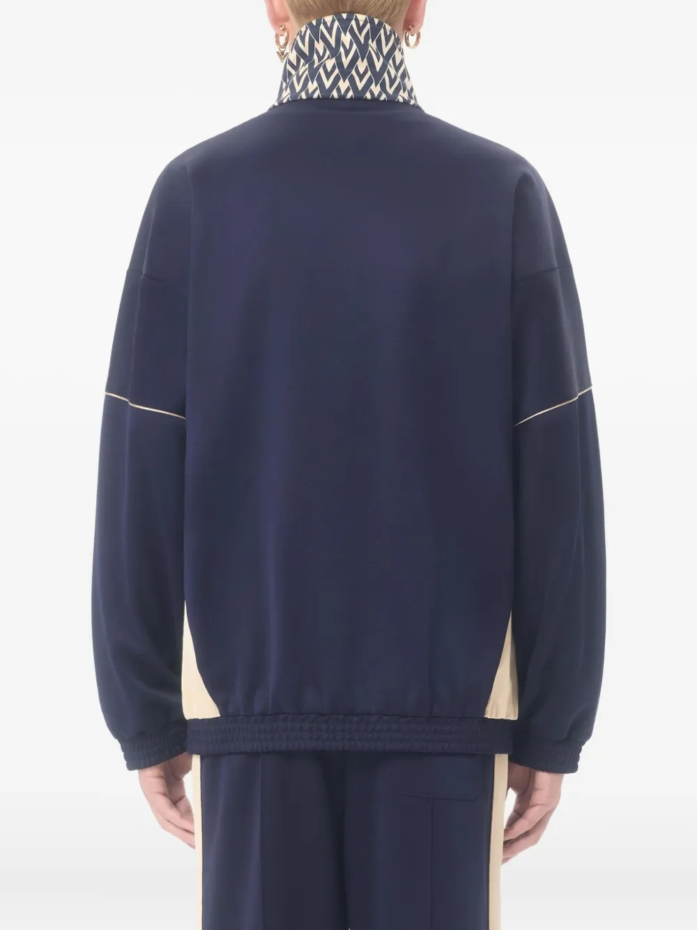 Valentino Garavani Sweater met rits Blauw