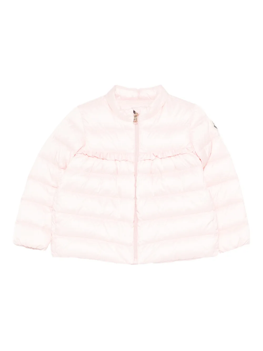 Moncler Enfant Nazife jack met rits Roze
