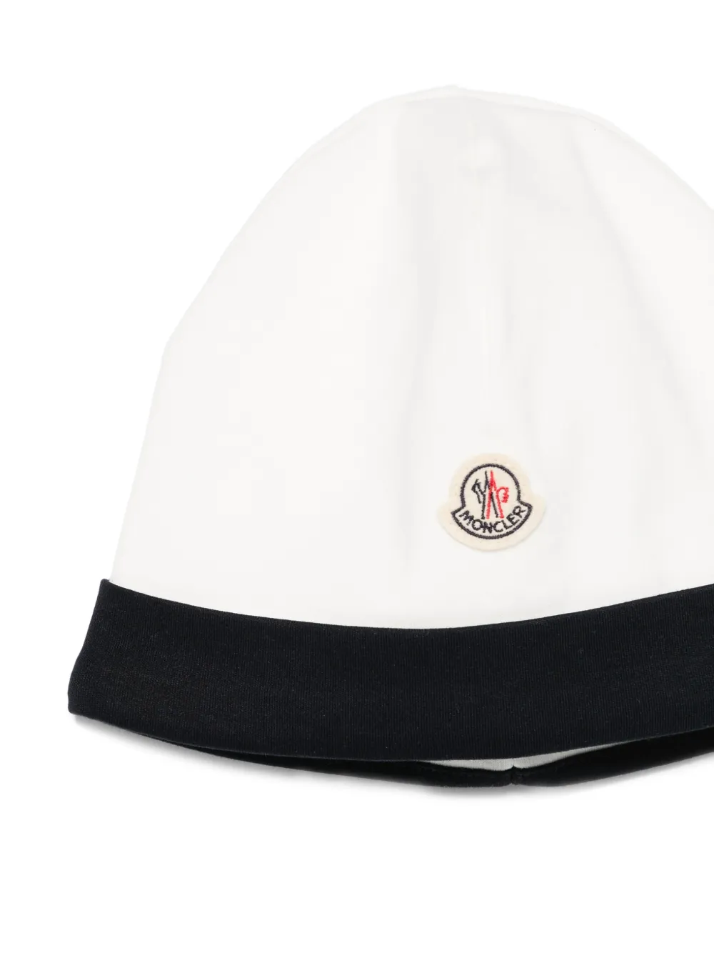 Moncler Enfant Vierdelig romperset met logoprint Wit