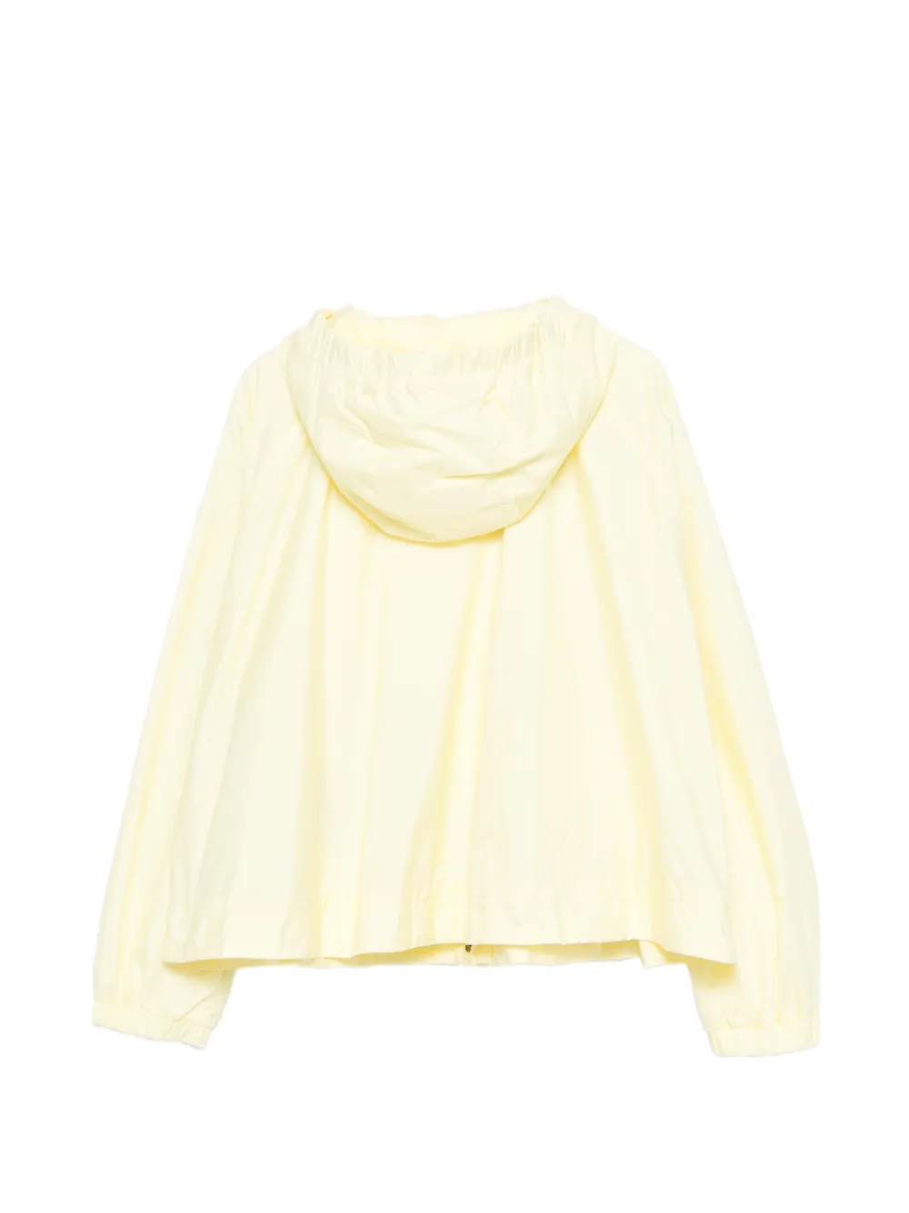  Moncler Enfant Buttoned Hooded Jacket - Yellow 