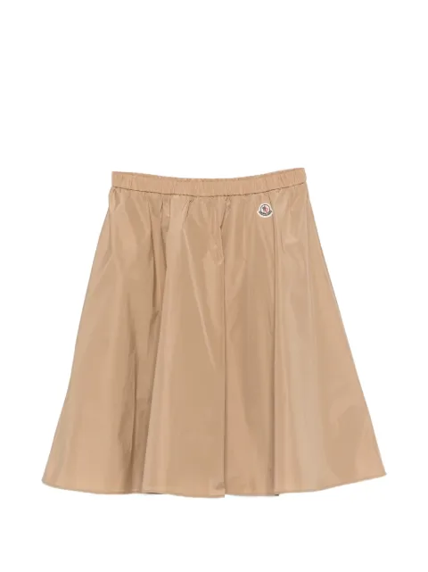 Moncler Enfant elasticated logo-detail skirt