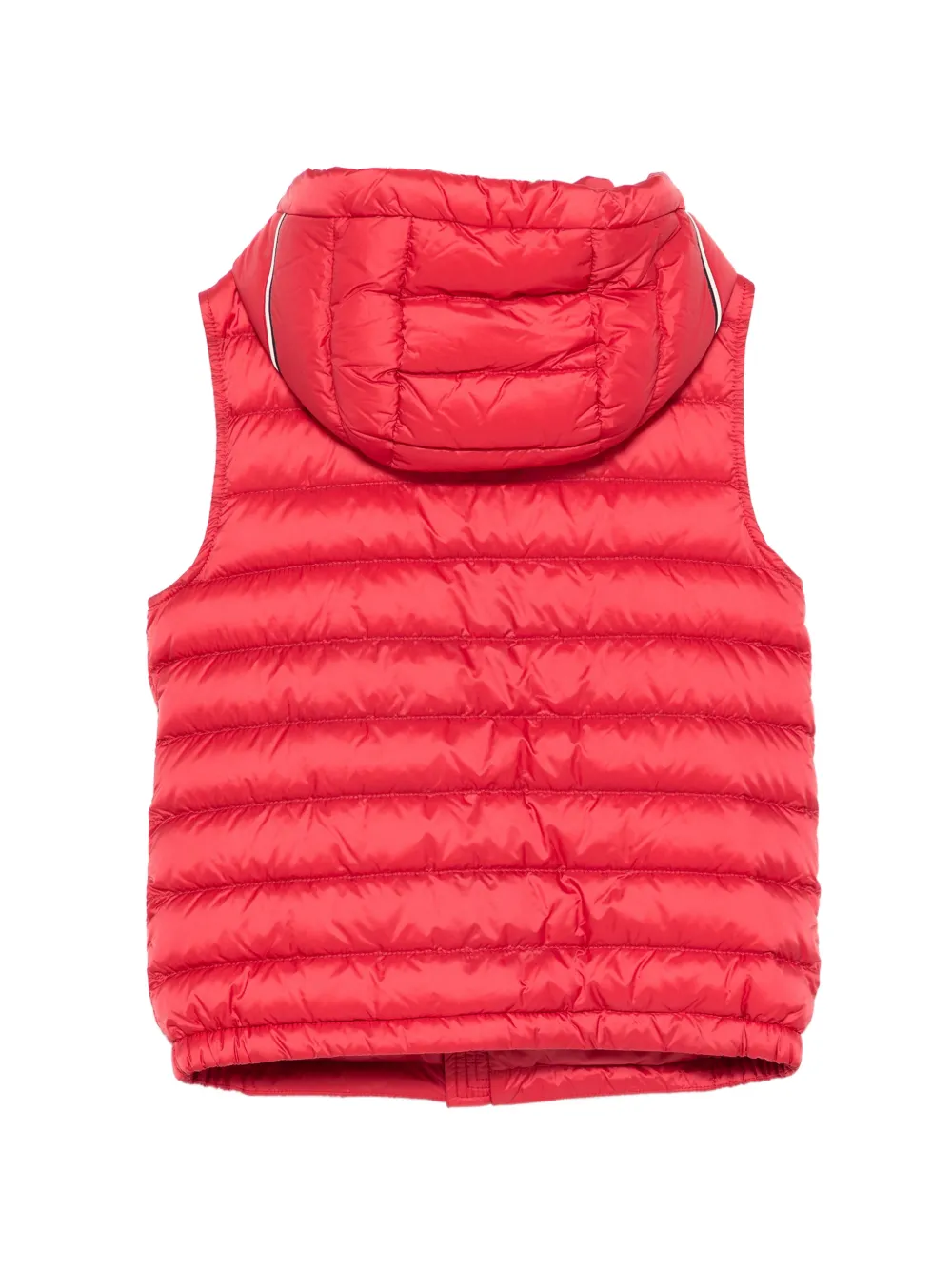  Moncler Enfant Uzay Hooded Vest - Red 