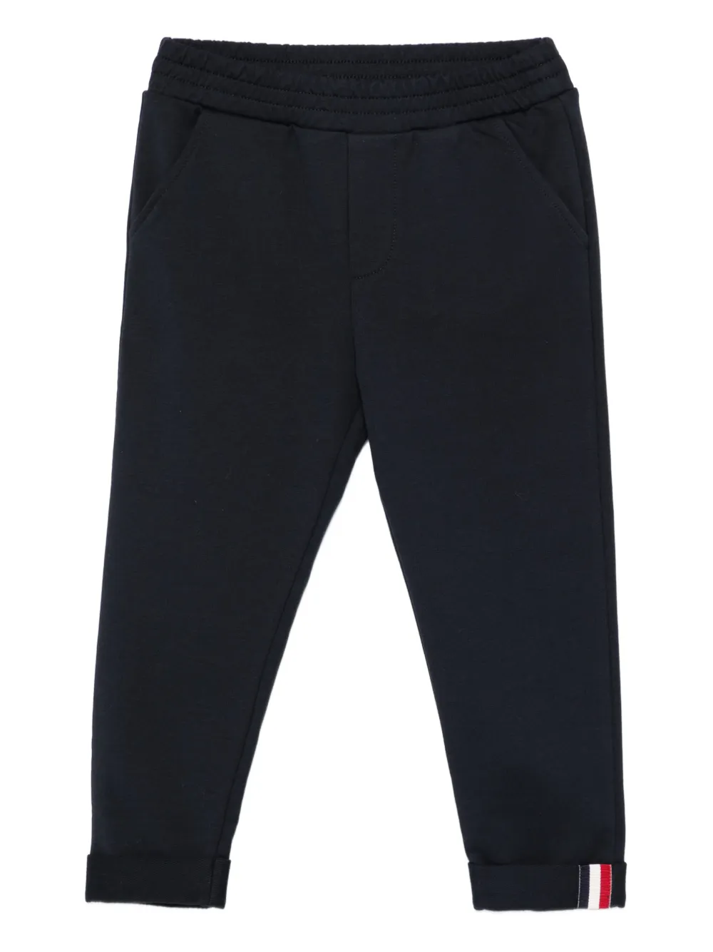 Moncler Enfant Trainingsbroek met logopatch Blauw