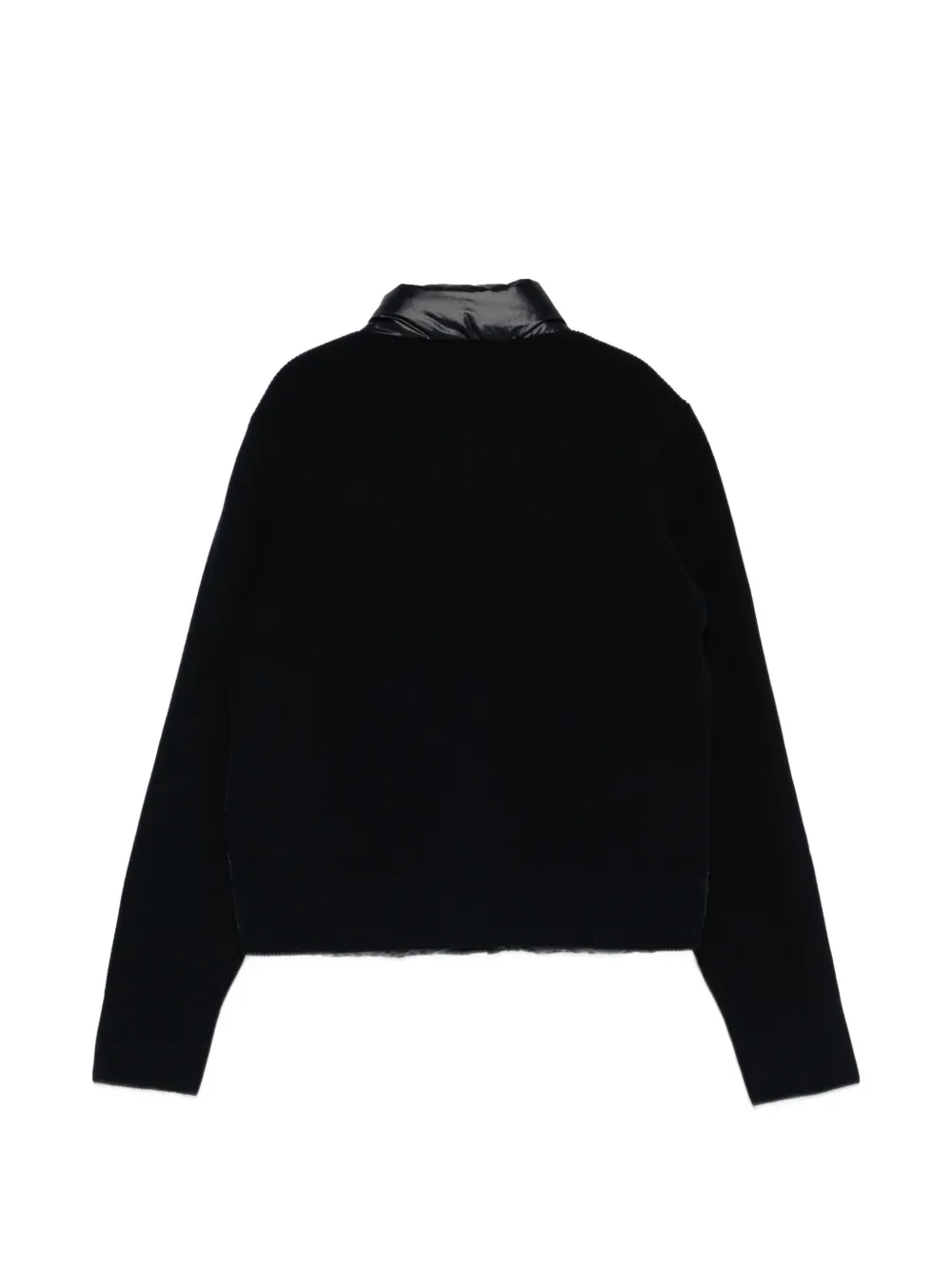  Moncler Enfant Padded Stripe Cardigan - Blue 