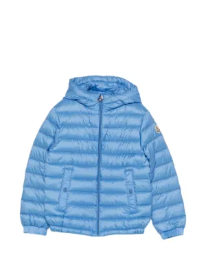 Moncler Enfant ジップアップ デニムジャケット | ブルー | FARFETCH JP