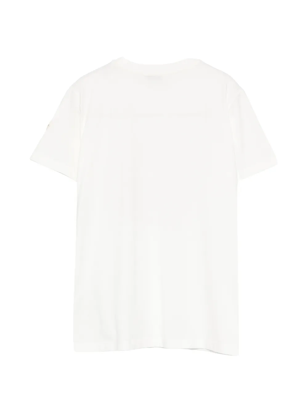 Moncler Enfant T-shirt met logo Wit