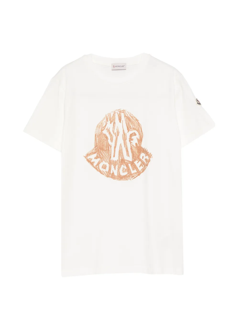 Moncler Enfant Logo T-shirt | White | FARFETCH