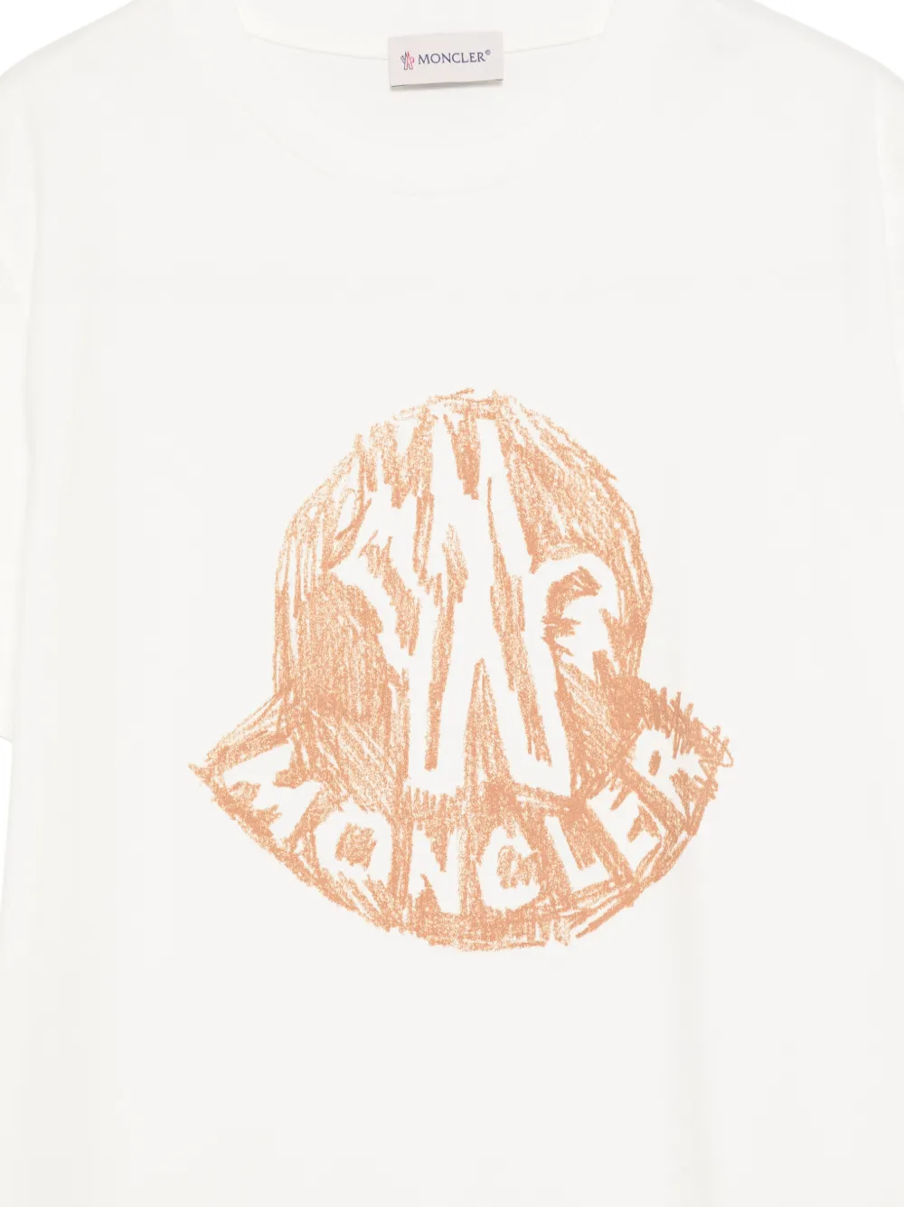 Moncler Enfant Logo T-shirt | White | FARFETCH
