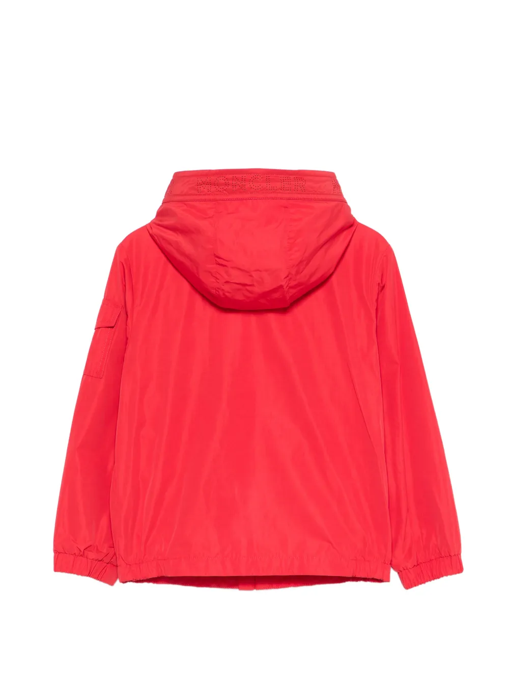 Moncler Enfant Jack met capuchon en zak Rood