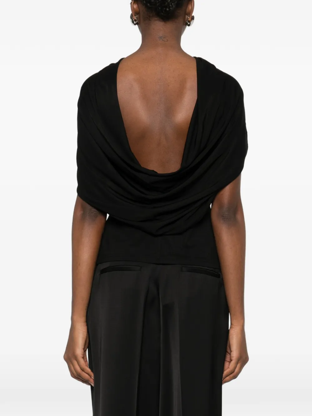 Esse Studios Solina Black Blouse, view 4