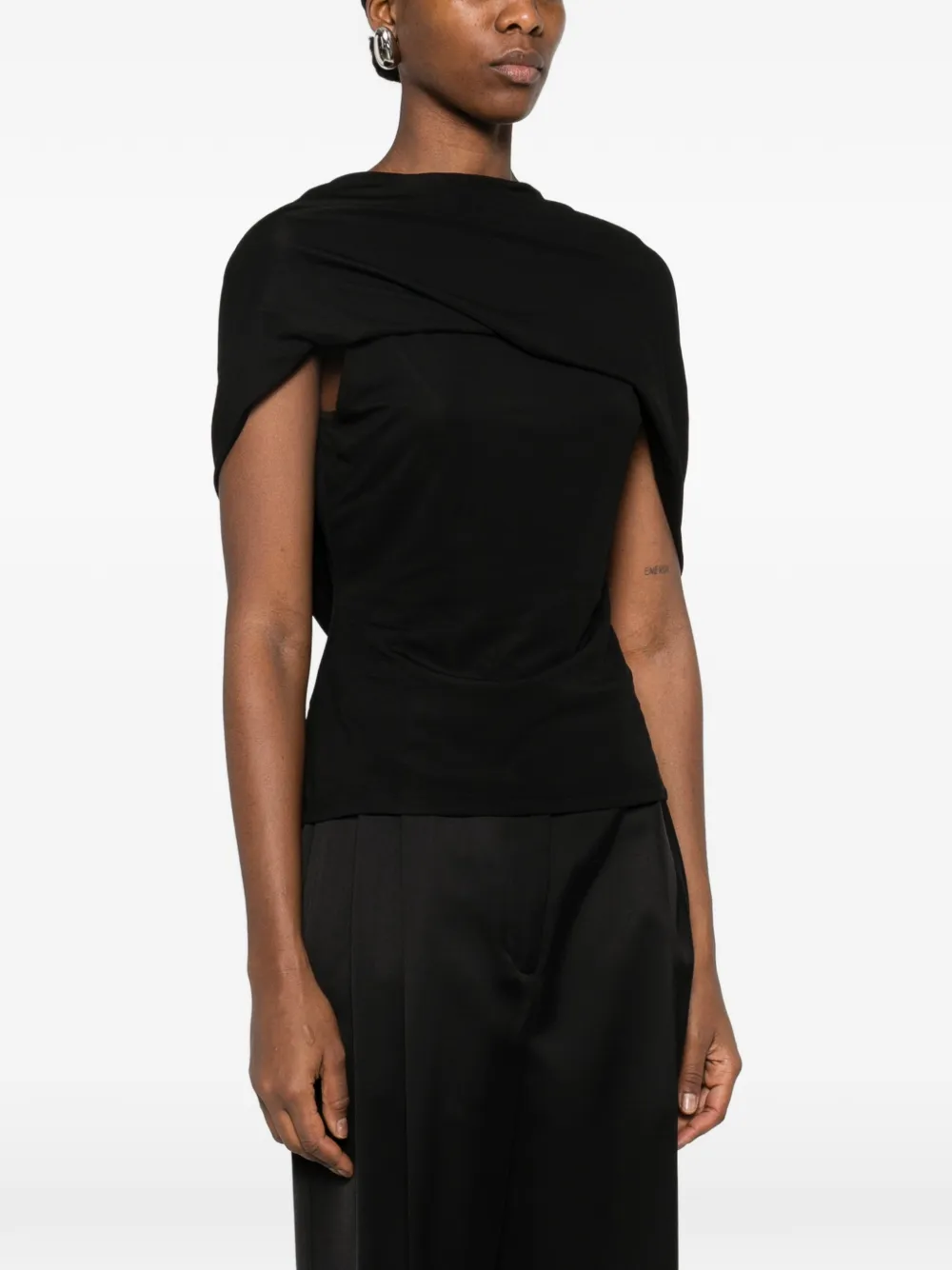  Esse Studios Solina Black Blouse 