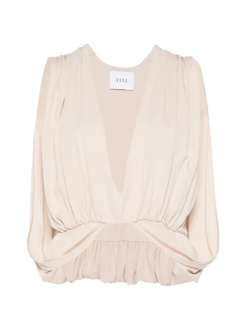 Esse Studios Solina V-neck cape top