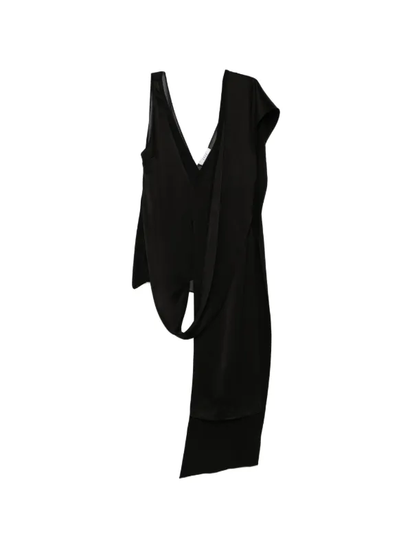 Esse Studios V-neck Top in Black