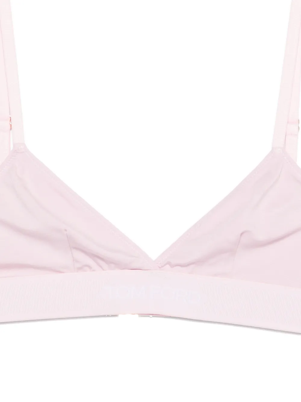  Tom Ford Soutien-gorge à Plaque Logo - Rose 