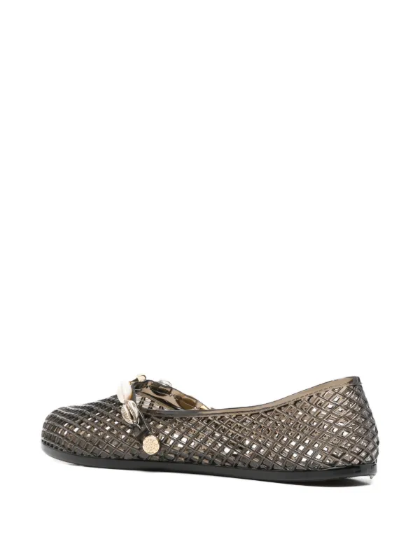 Ancient Greek Sandals Iro フラットシューズ | ホワイト | FARFETCH JP