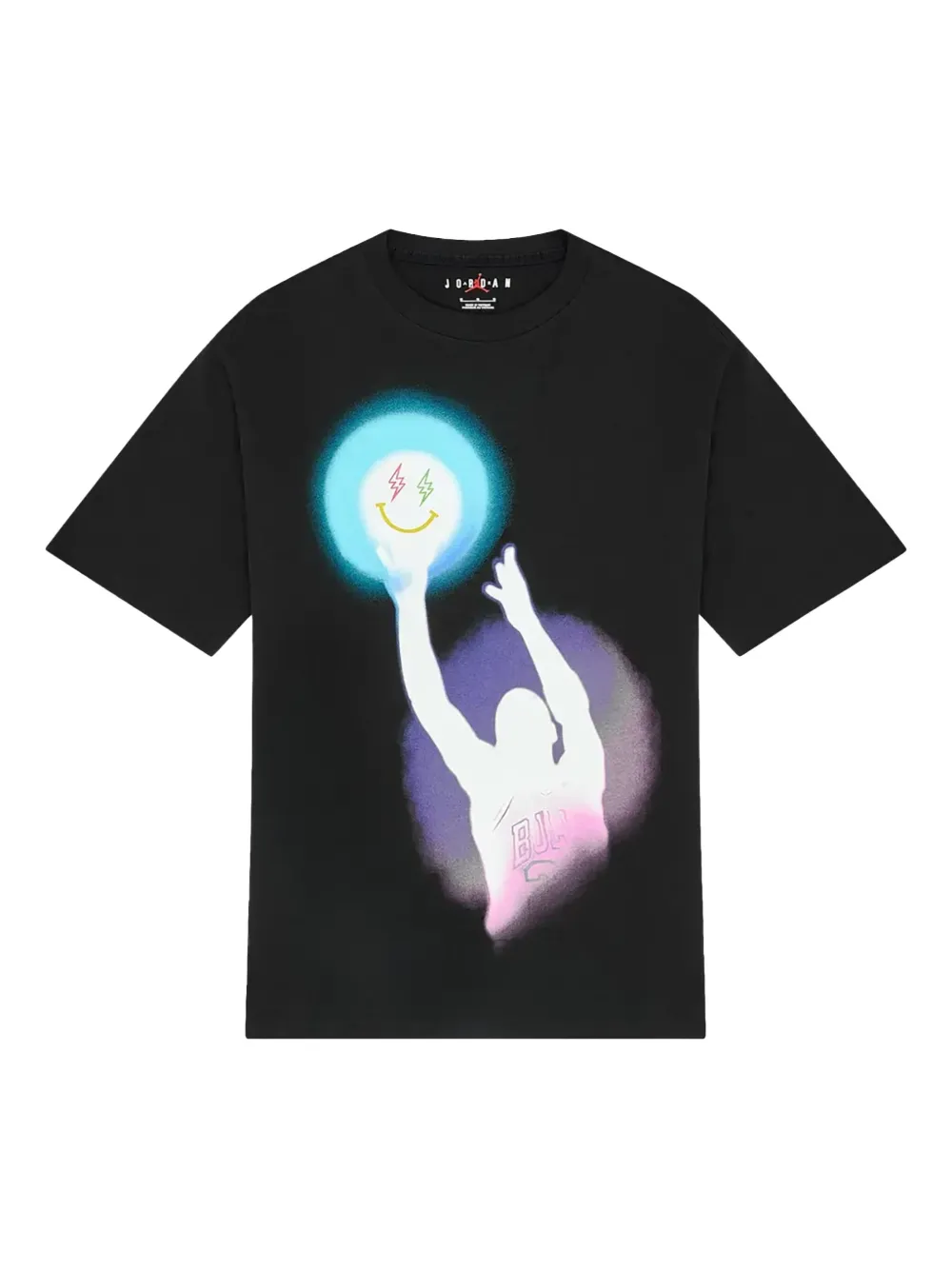 Jordan x J Balvin T-shirt in cotone - Nero