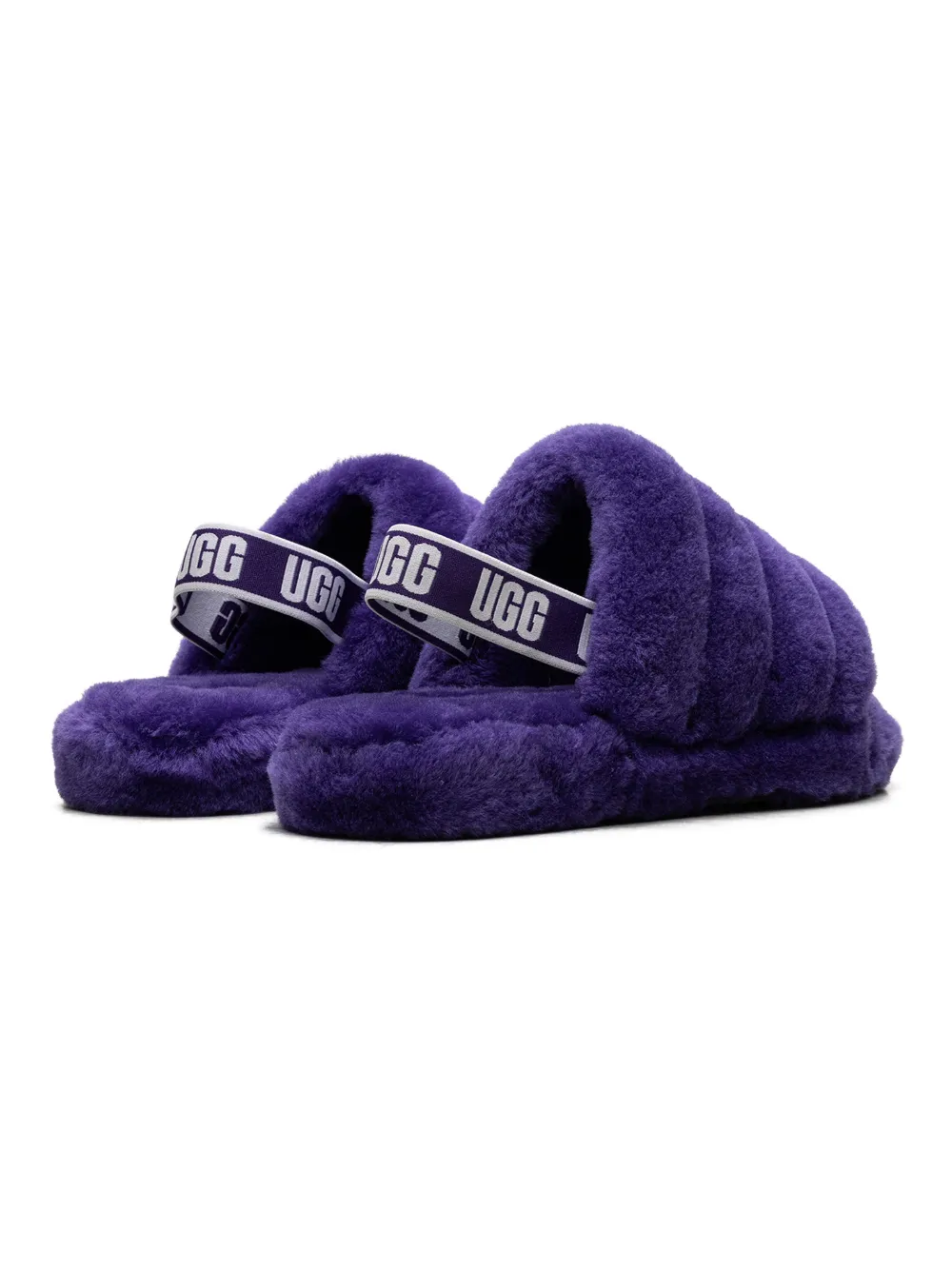 UGG Kids Fluff Yeah slide Paars