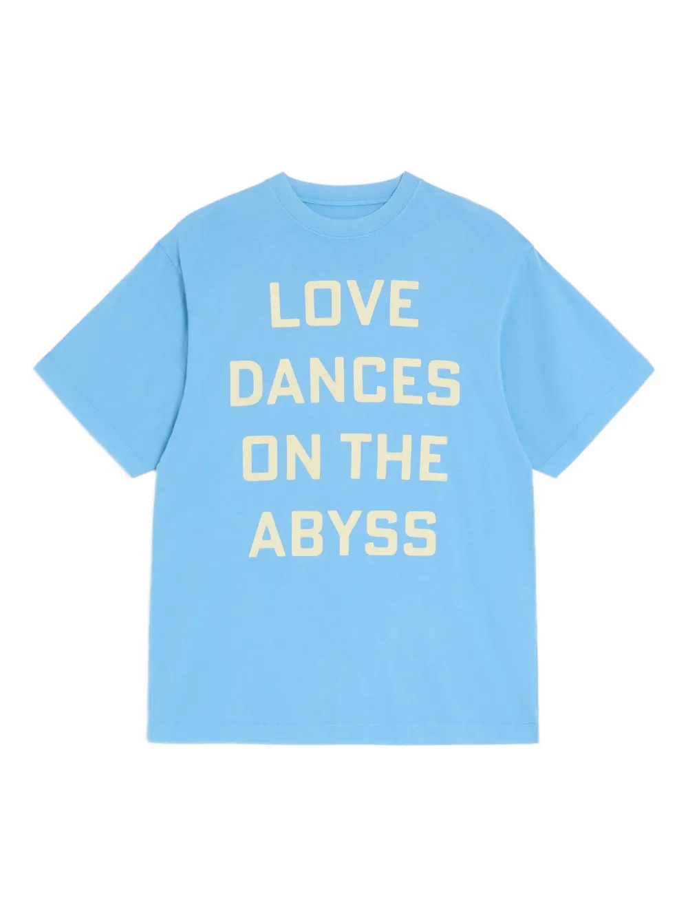 Valentino Garavani printed oversized T-shirt - Blau