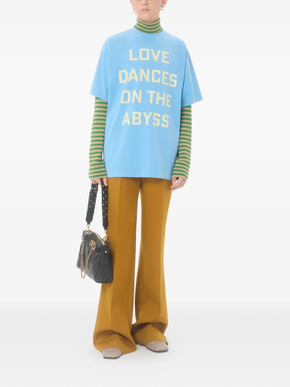 Valentino Garavani Oversized T-shirt - Blauw