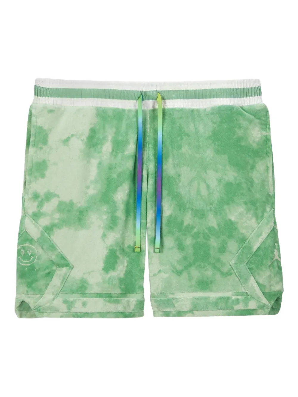 Jordan x J Balvin Shorts con fantasia tie dye - Verde