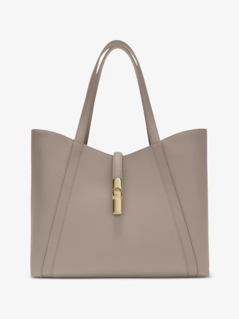 Furla Goccia grained-leather tote bag