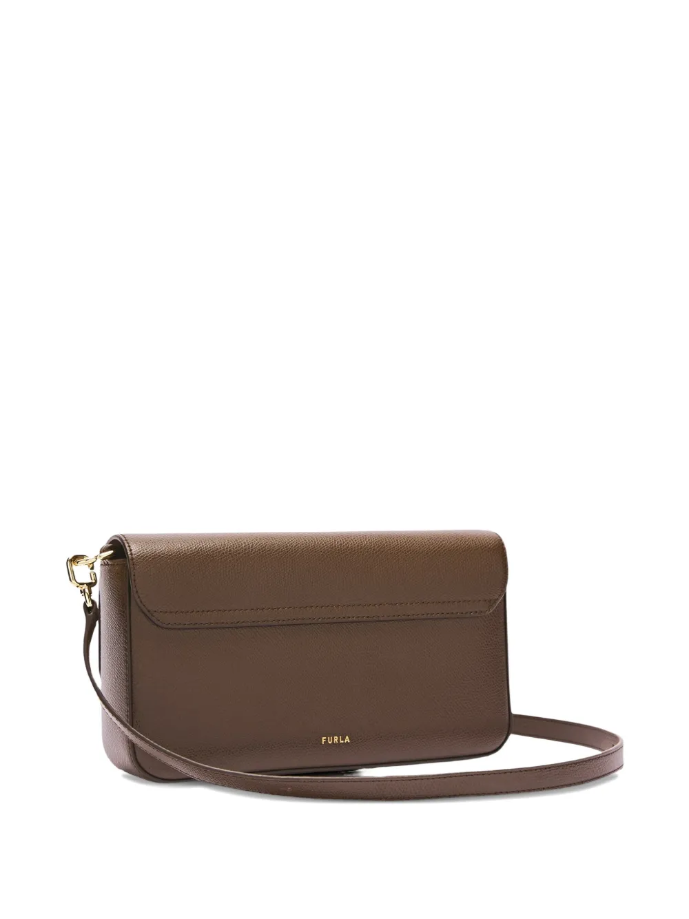 Furla Small Iride Cross Body In Brown