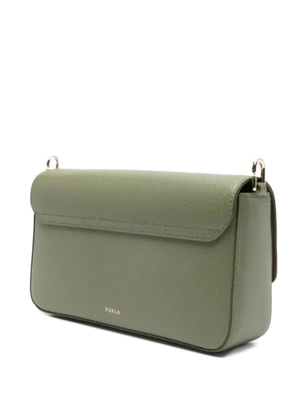 Furla Iride レザー ショルダーバッグ S | グリーン | FARFETCH JP