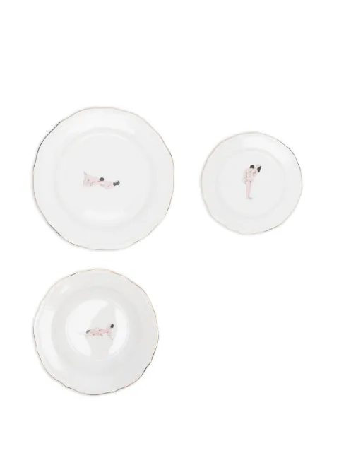 Seletti x Bruno Laurenzano Seikantai5271 - Suspended plate (set of four)