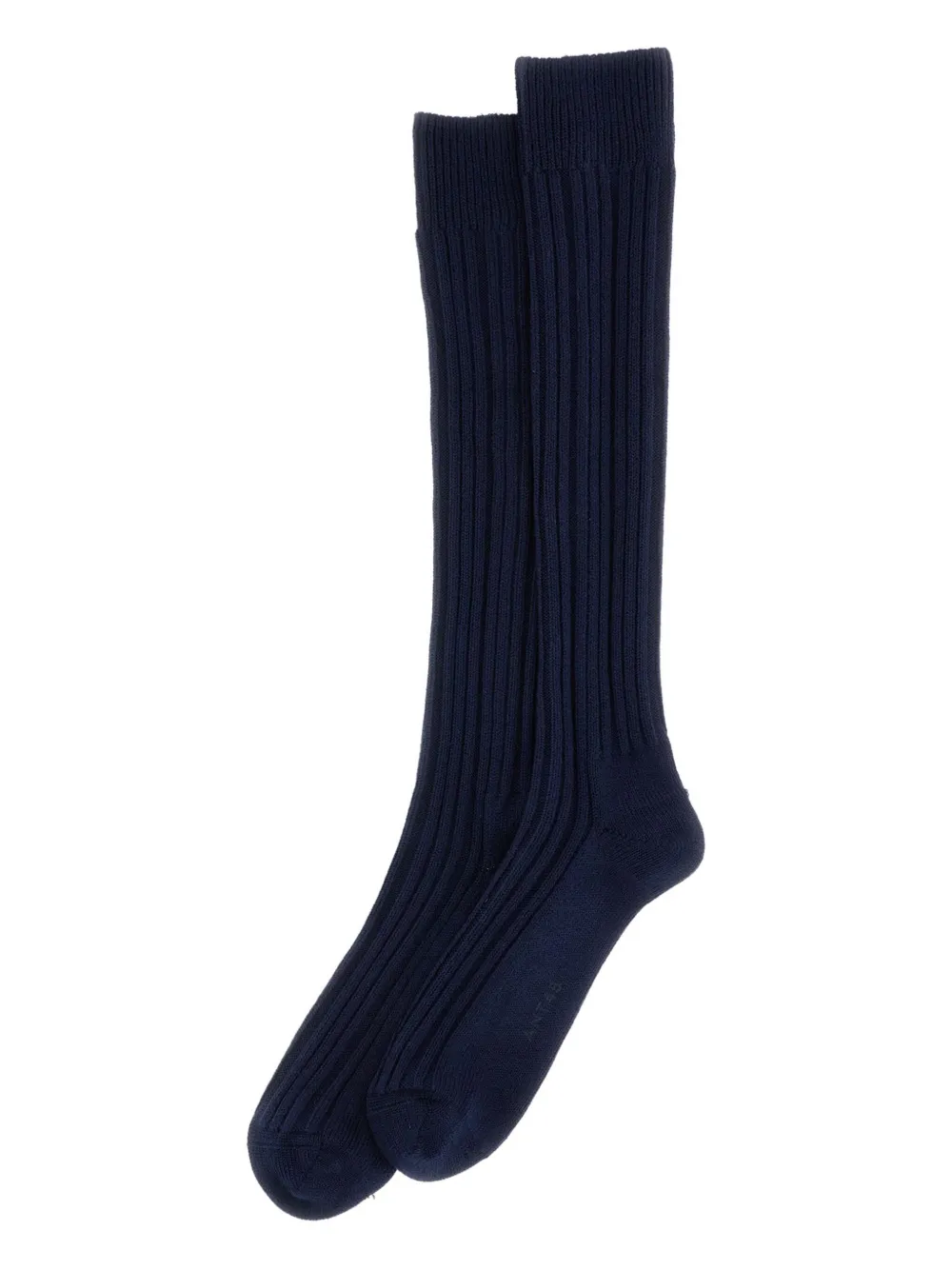 ANT45 Tino ribbed knee-high socks | Blue | Image 1