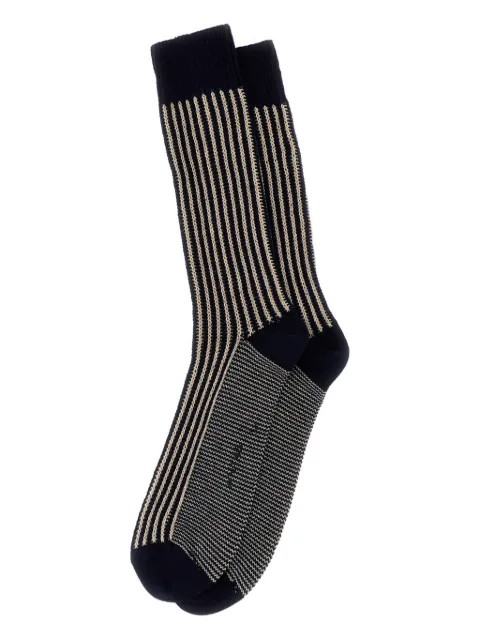 ANT45 Capri striped-ribbing socks