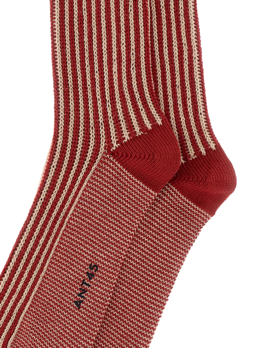 ANT45 chaussettes côtelées Capri à rayures | Image 2