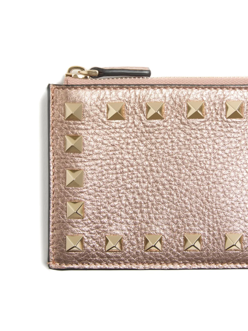 Valentino Garavani Rockstud bewerkte pasjeshouder Roze