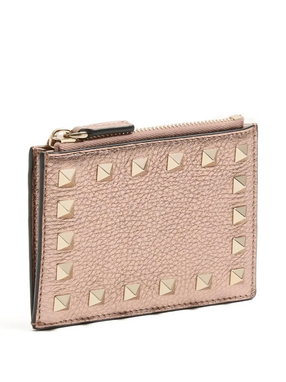 Valentino Garavani Rockstud bewerkte pasjeshouder Roze