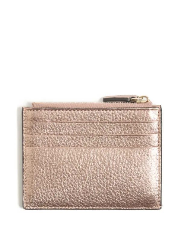 Valentino Garavani ロックスタッズ カードケース | ピンク | FARFETCH JP