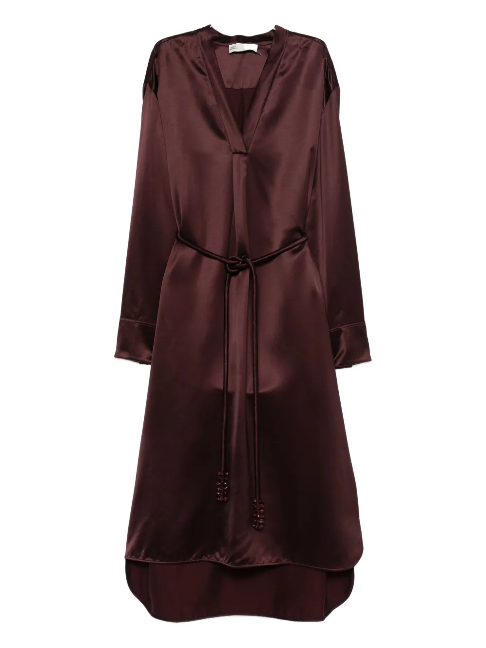 Tory Burch tie-waist dress - Rosso