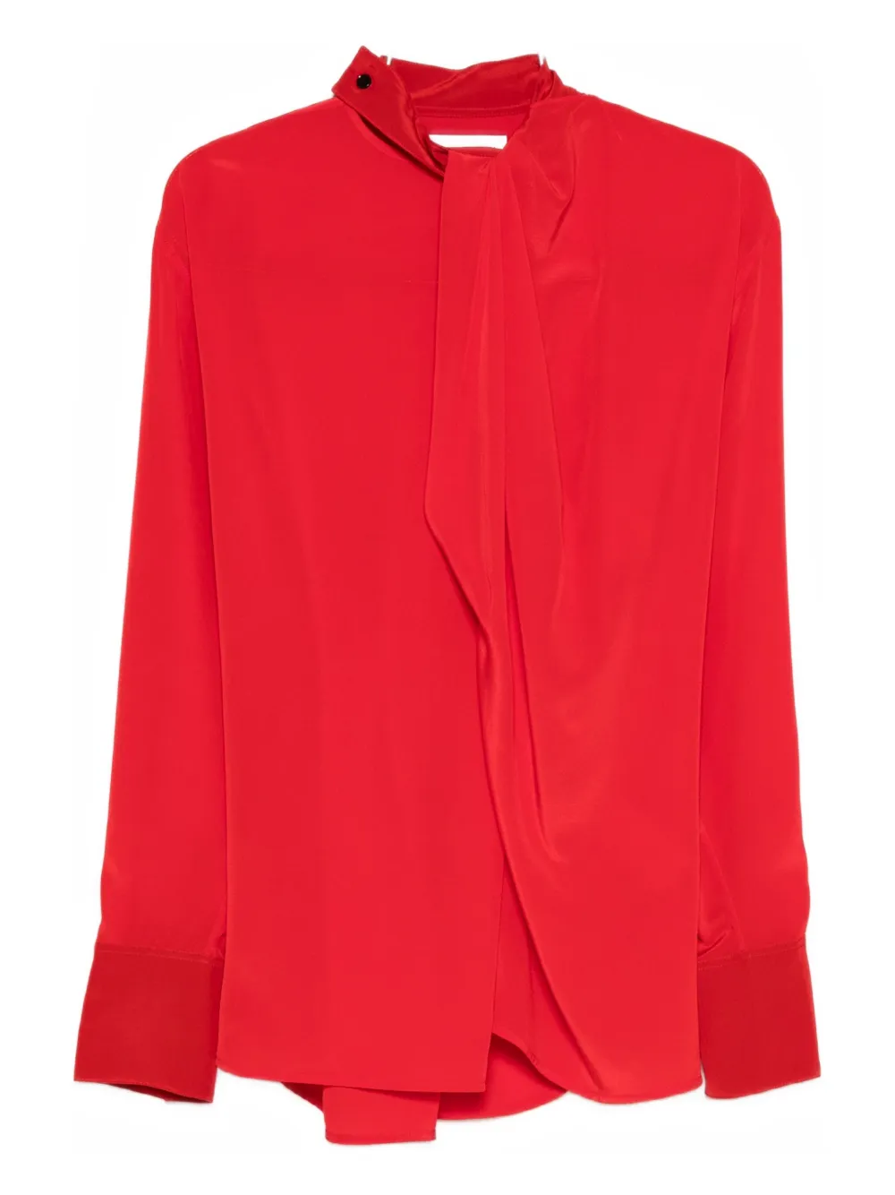Victoria Beckham Tie-neck Blouse In Red