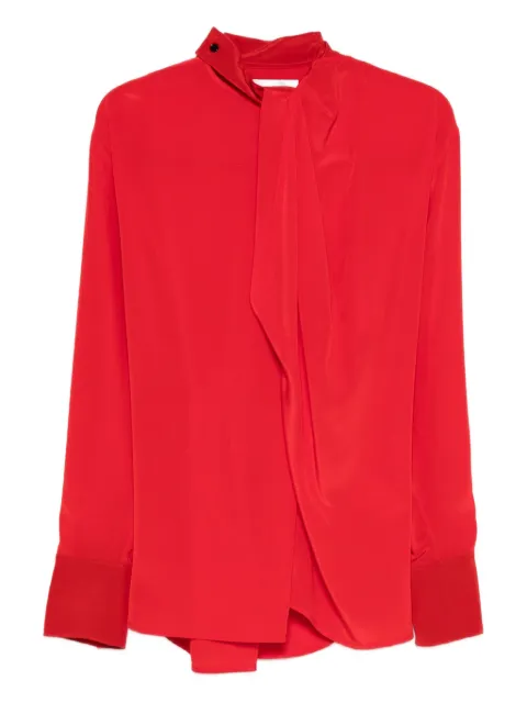 Victoria Beckham Bluse mit Schleifenkragen