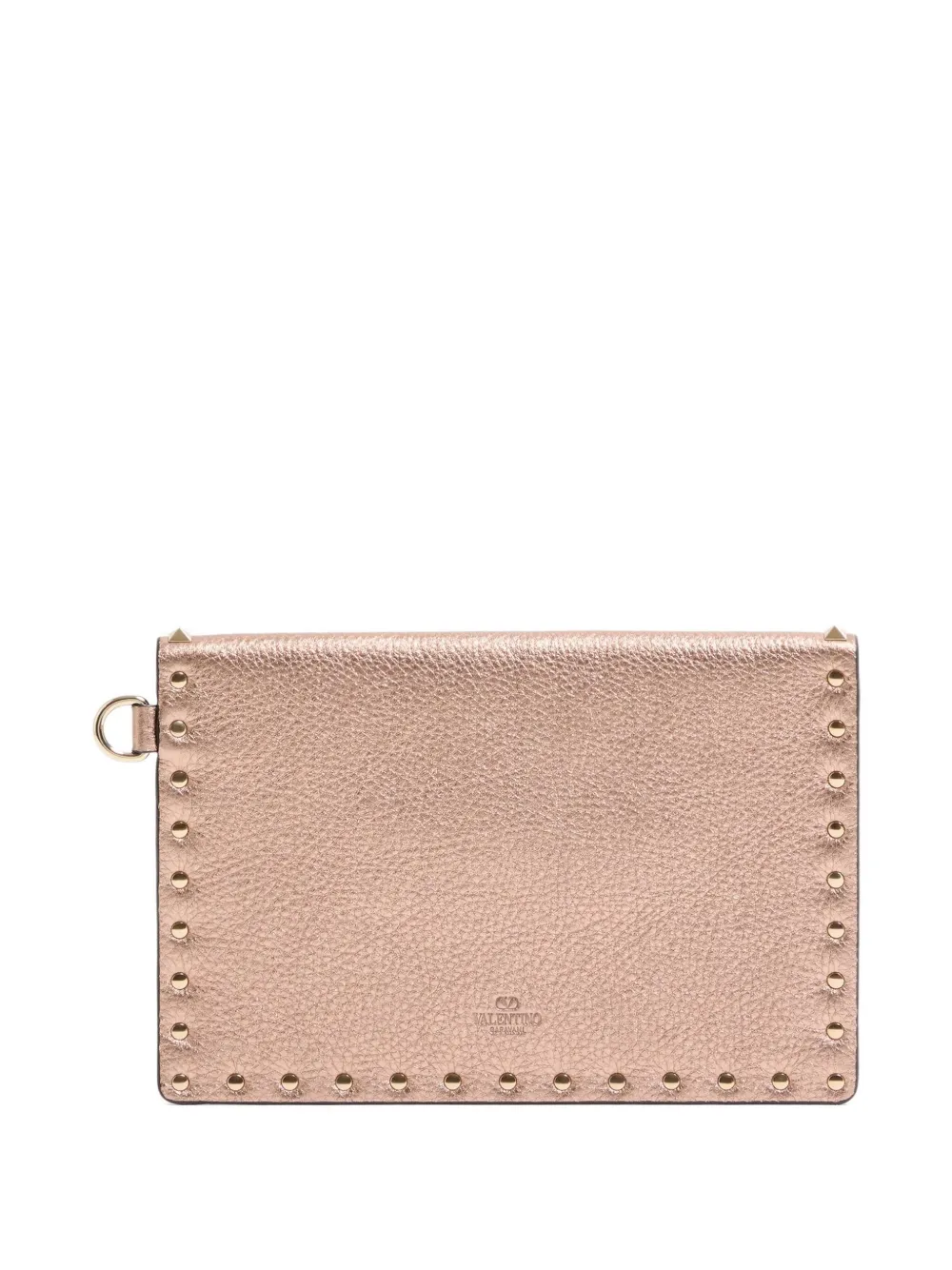 Valentino Garavani Rockstud clutch bag - Roze