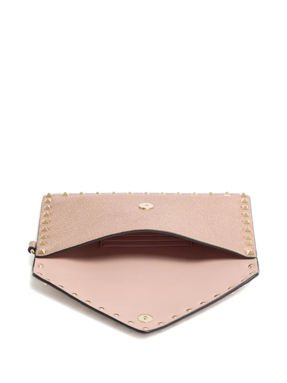 Valentino Garavani Rockstud clutch Roze