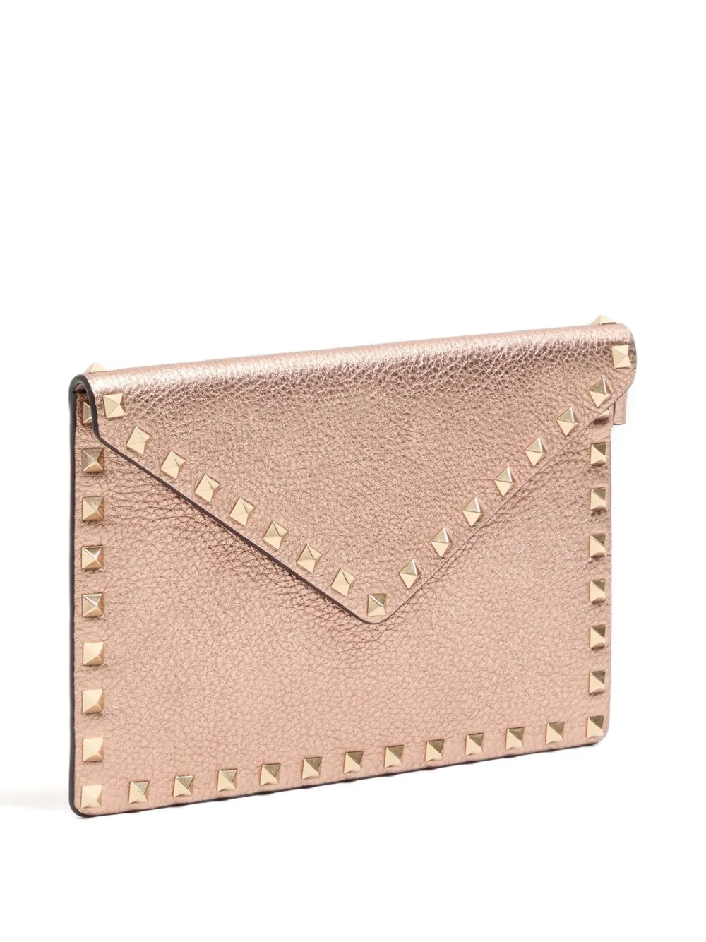 Valentino Garavani Rockstud clutch Roze