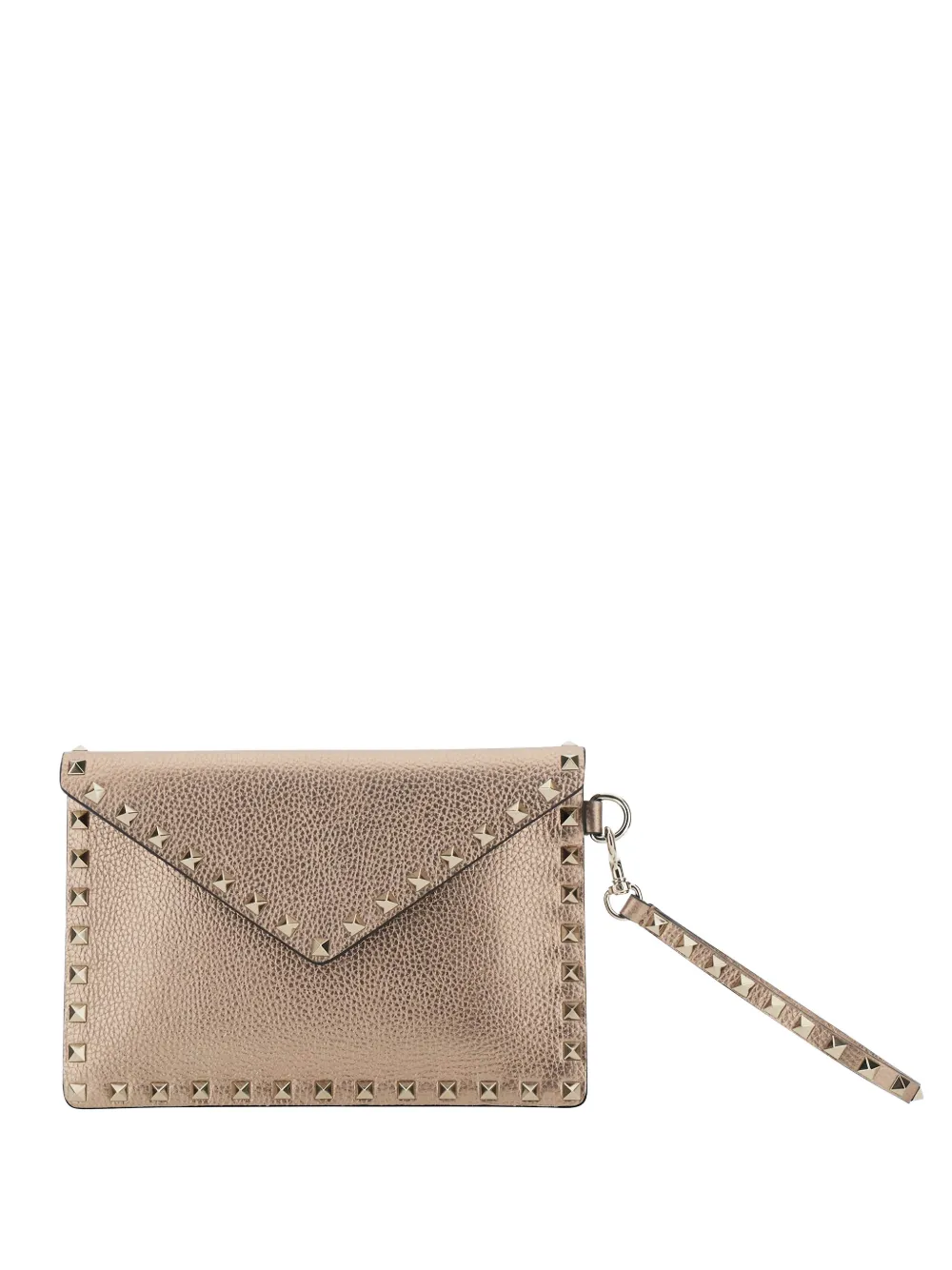Valentino Garavani Rockstud clutch bag - Rosa